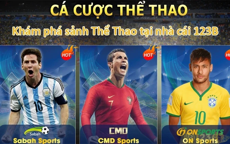 Thể Thao 123B - Trải nghiệm nhiều trận đấu hấp dẫn 2 Khám phá sảnh Thể Thao tại nhà cái 123B