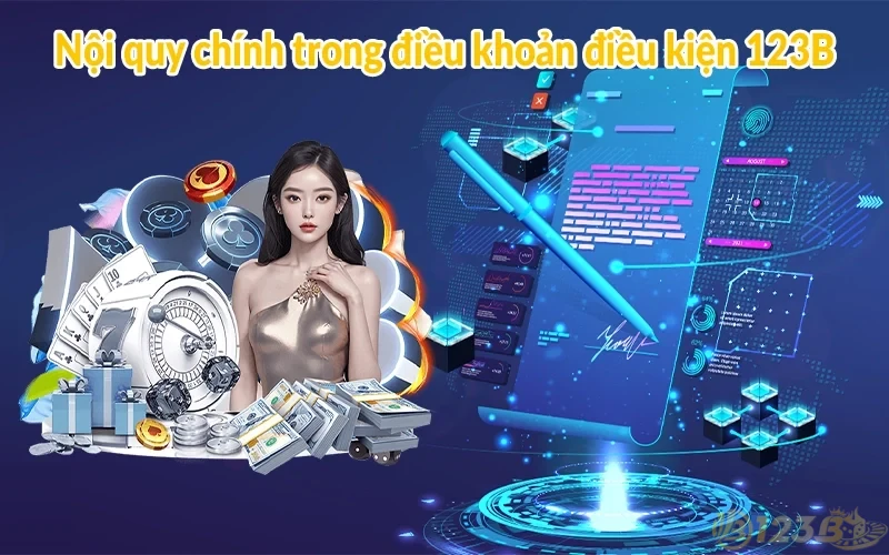 Điều khoản điều kiện 123B - Tuân thủ khi tham gia cá cược 2 Nội quy chính trong điều khoản điều kiện 123B